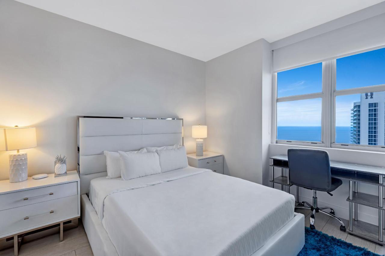 Hyde Beach House - Millionaire 2 Bd 2 Ba Apt, Direct Ocean View, 5 Min Walk To Ocean Hollywood Extérieur photo