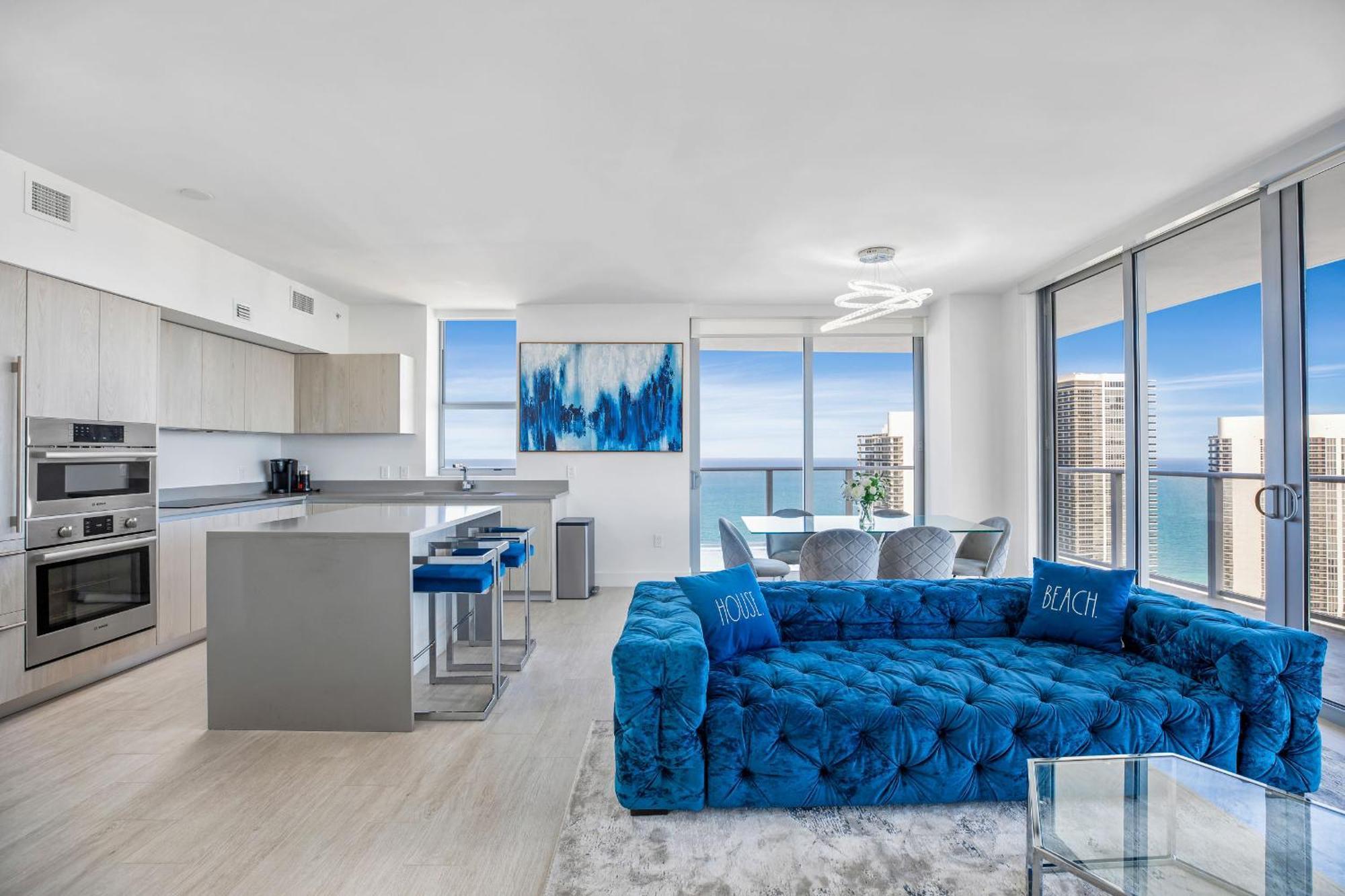 Hyde Beach House - Millionaire 2 Bd 2 Ba Apt, Direct Ocean View, 5 Min Walk To Ocean Hollywood Extérieur photo